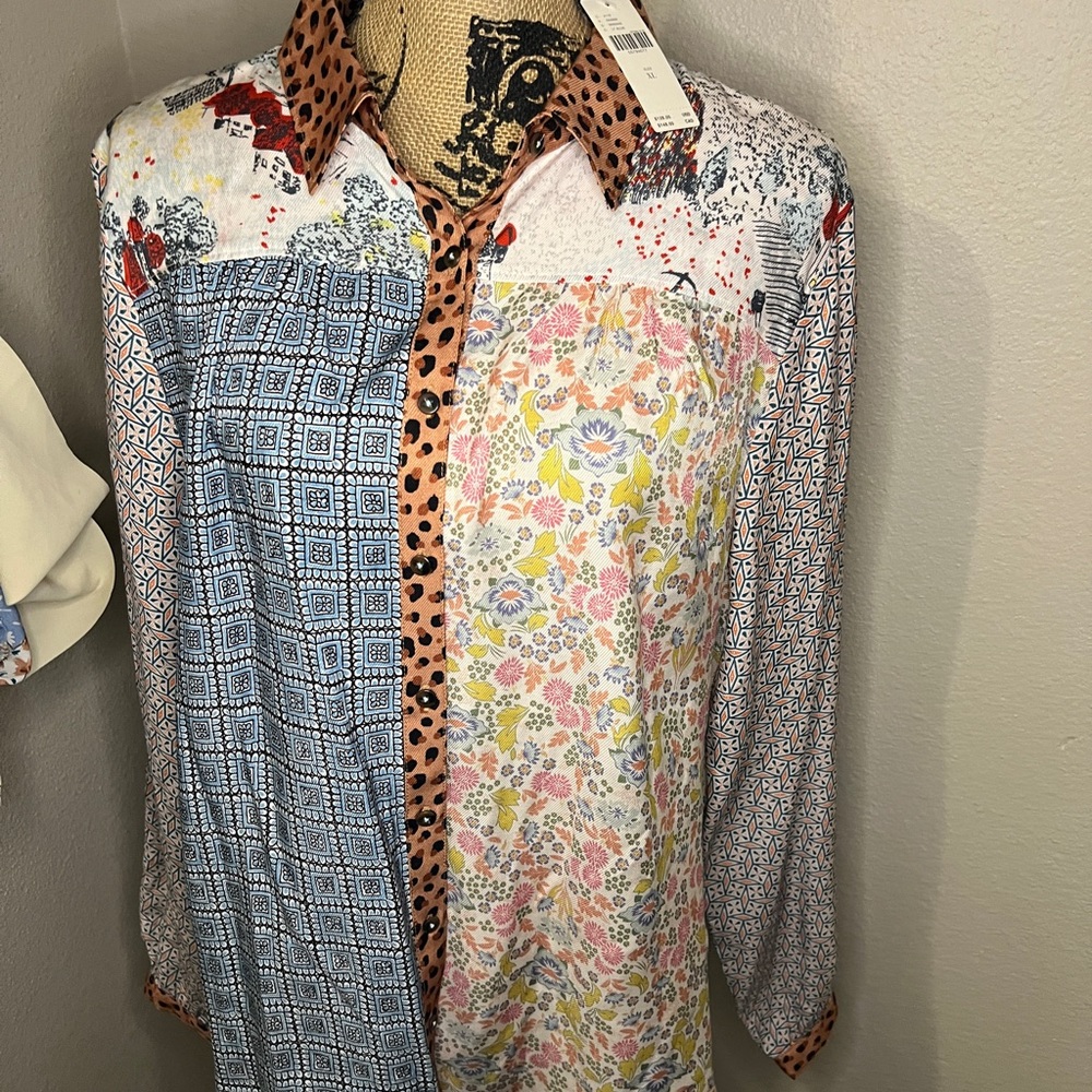 Anthropology button down shirt